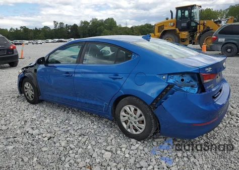 2017 Hyundai Elantra Se из США, поврежденный, VIN 5NPD74LF6HH162072